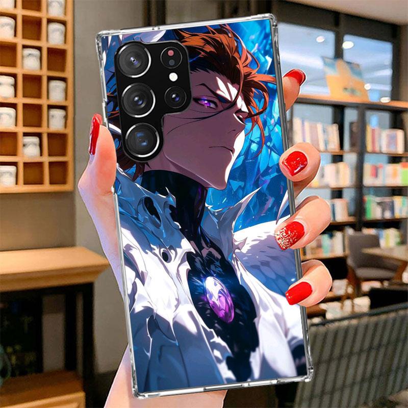 

Aizen Sousuke Bleach Phone Case For Samsung Galaxy S26 S25 Edge S24 Ultra S23 S22 Plus S21 S20 FE Soft Fundas Shell Galaxy S25 S Samsung S24