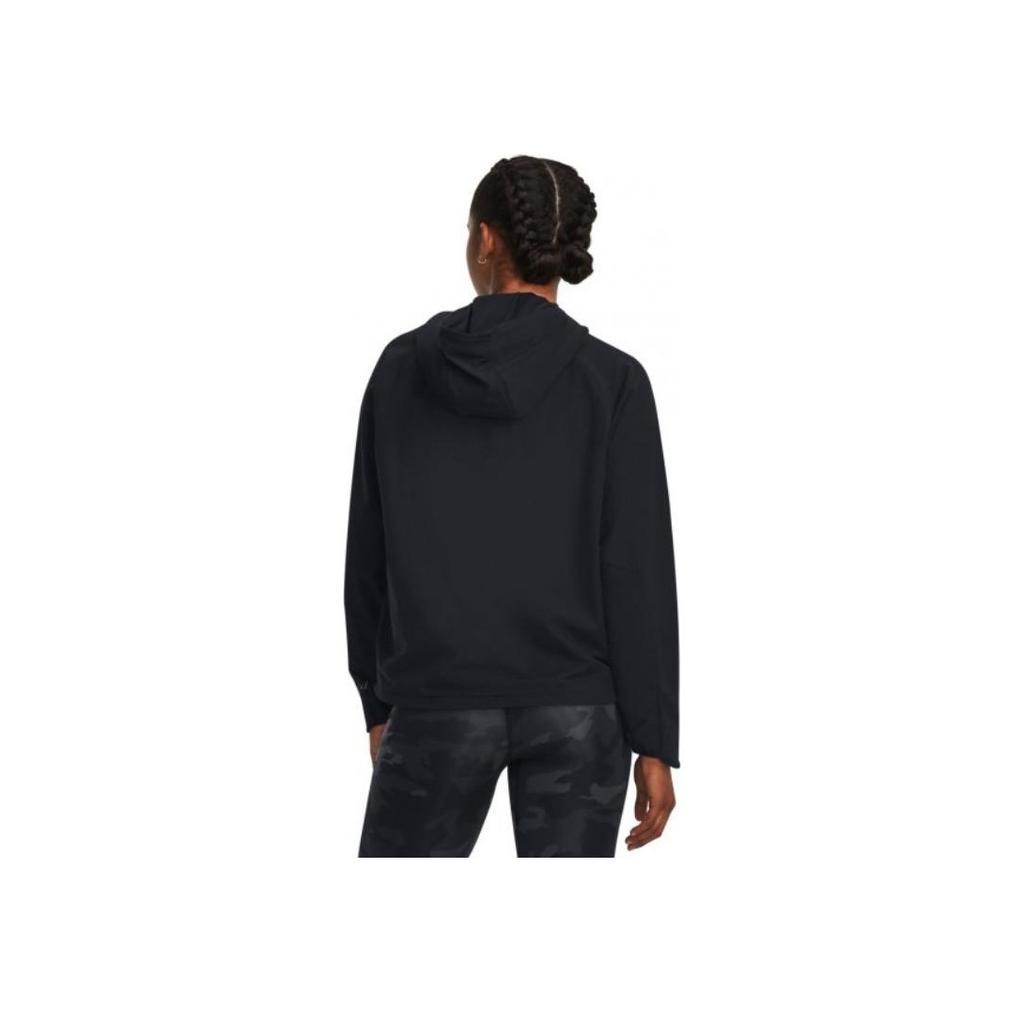 Under Armour Solid Color Hooded Training Jacket Women jackets Black 1379765-001
