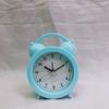 Small Plastic Alarm Clock with Handle Marble Dial Student Gift Alarm Clock