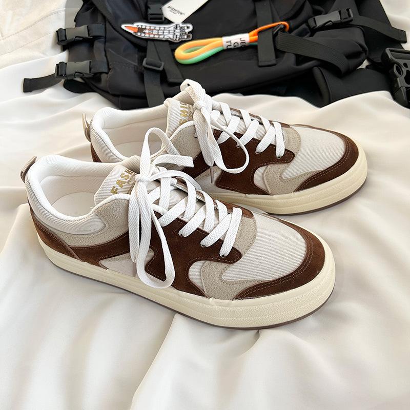 

Men s shoes trendy shoes 2025 new ins niche canvas shoes boys low-top couple versatile sports and leisure board shoes 40 women