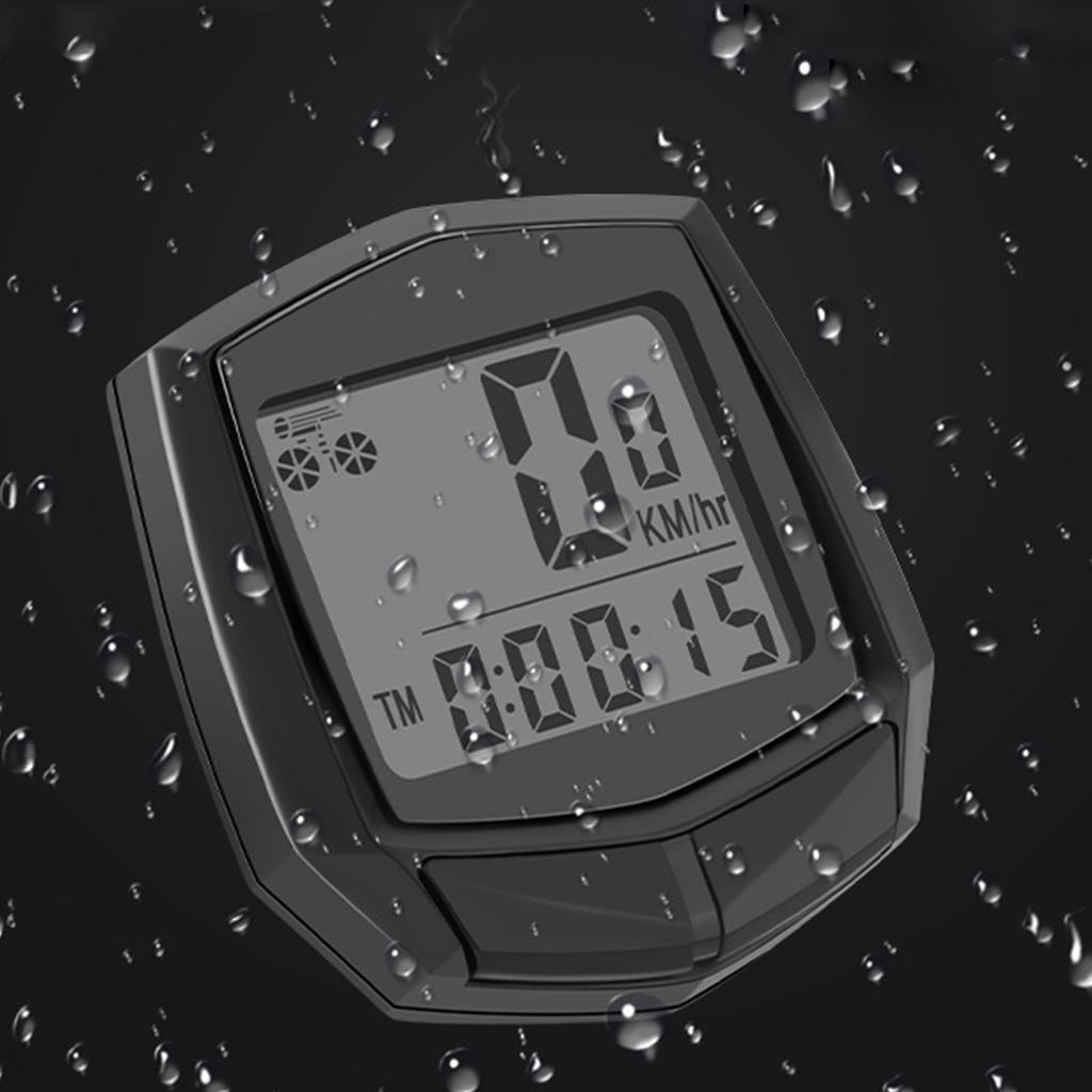 Bike Speedometer Accurate Chinese English Interfaces Odometer Reliable Wired Bike Computer for