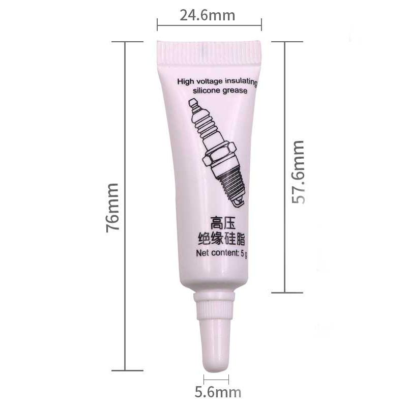 Automobilové zapalovací svíčky izolační mazivo Vysokonapěťová elektrická izolace Silikonové mazivo Odolnost proti korozi při nízkých teplotách