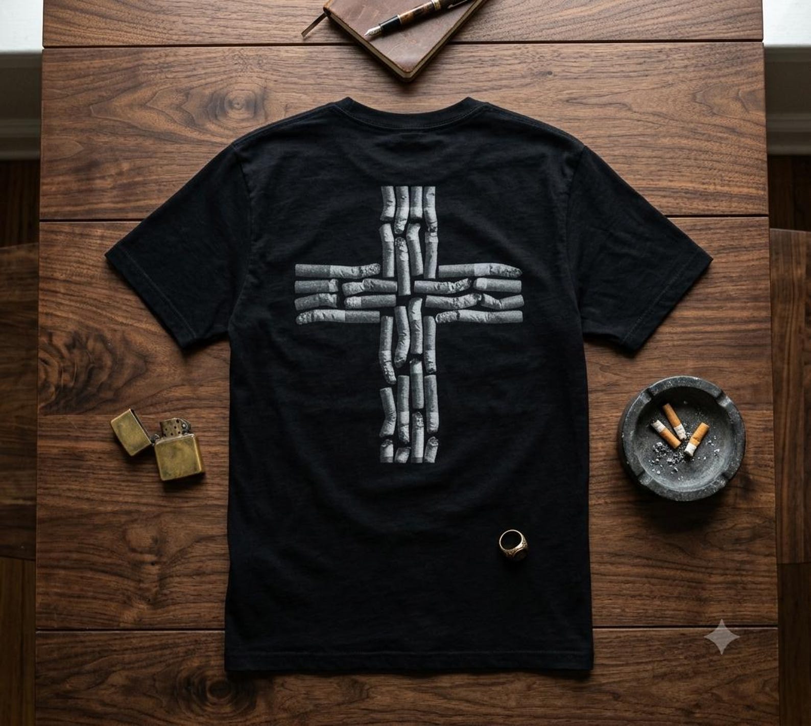 Barbed Wire Cross Shirt, Christian Faith Tee, Rustic Western Cross T-Shirt, Religious Gift for Men Women, Cowboy Christian Apparel S