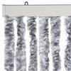 Vidaxl Zasłona Przeciwko Owadom, Biało-Szara, 100X200 Cm, Szenil