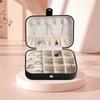 Portable Jewelry Box European Princess Travel Korean Hand Jewelry Jewelry Bag Earrings Ring Small Storage Box