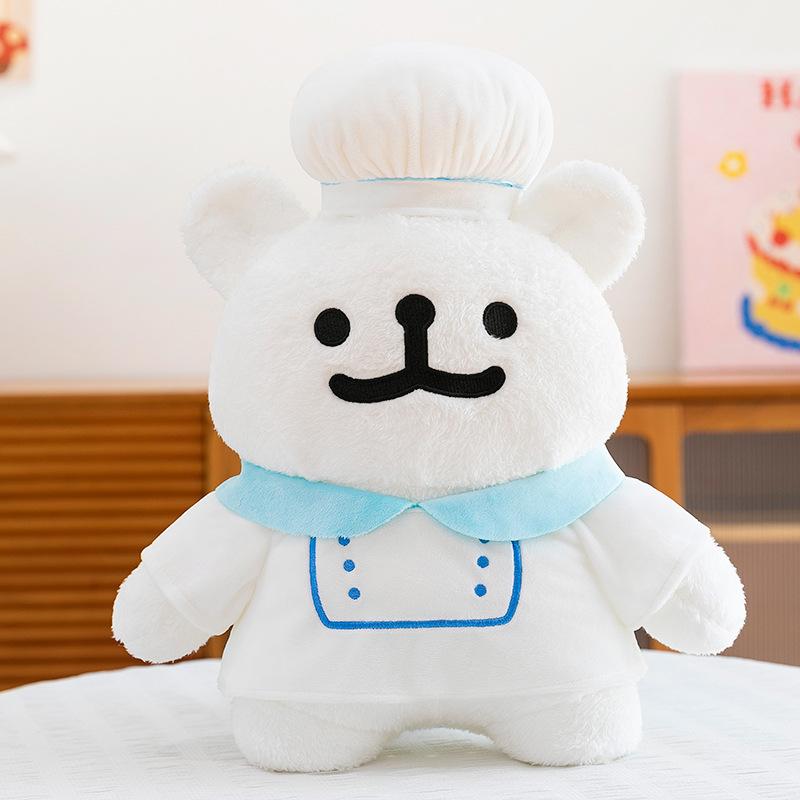 Internet celebrity cute lines doggy plush chef doggy doll doll plush doll girl kids gift