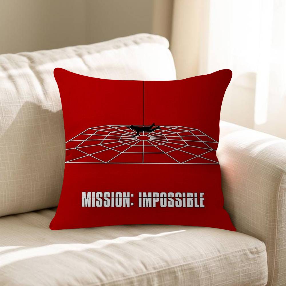MMission IImpossible The Final Reckoning Pillow Cover Sofa Cushion Cover Home Room Decoration Children Gift