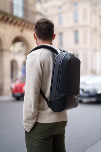 Moleskine Metro Backpack, Black, One Size, for Men and Women, 15-inch Laptop Storage, Business Backpack