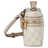 GUCCI Ophidia Canvas Box Bag, Handbag, Crossbody Bag, Shoulder Bag Extra Mini Women's Beige & White 816357-2ZGMN-9643