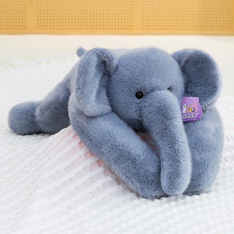 Raccoon Pig Panda Elephant Plush Animal Toy Geometric Cuddle Partner For Kids Bedroom Decor