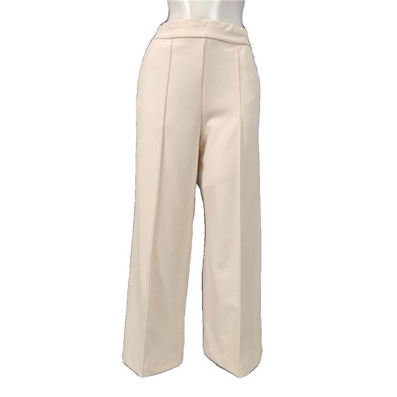 Gas Field High Waist Drooping Loose Suit Ruched Culottes