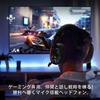 ATTACK SHARK L60 Wireless Gaming Headphones Battery 40mm 3D Surround Noise Removable Transparent Compatible with and Technical Standards Certification