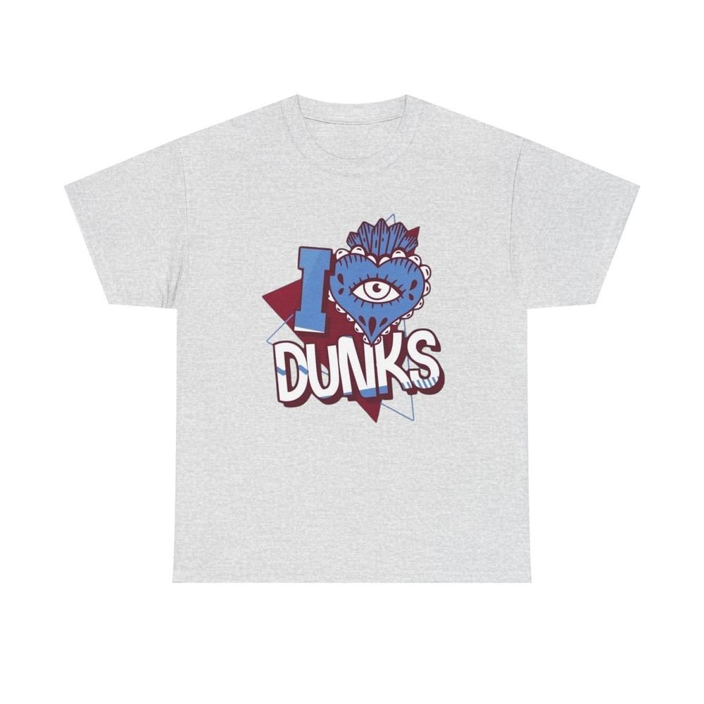I Love Dunks Graphic T-Shirt Unisex Heavy Cotton Tee Unisex T-Shirt XXL