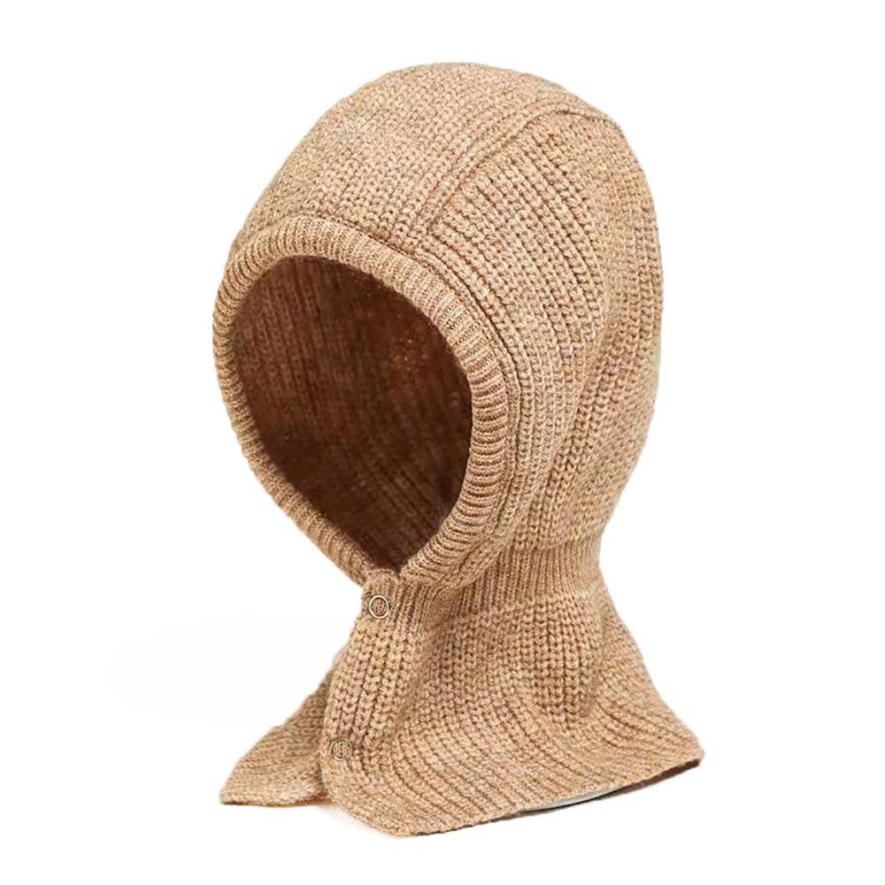 Ear Protection Scarf Outdoor Bonnet Hat Women Winter Cap Pullover Cap Beanies Hat Knitted Hats