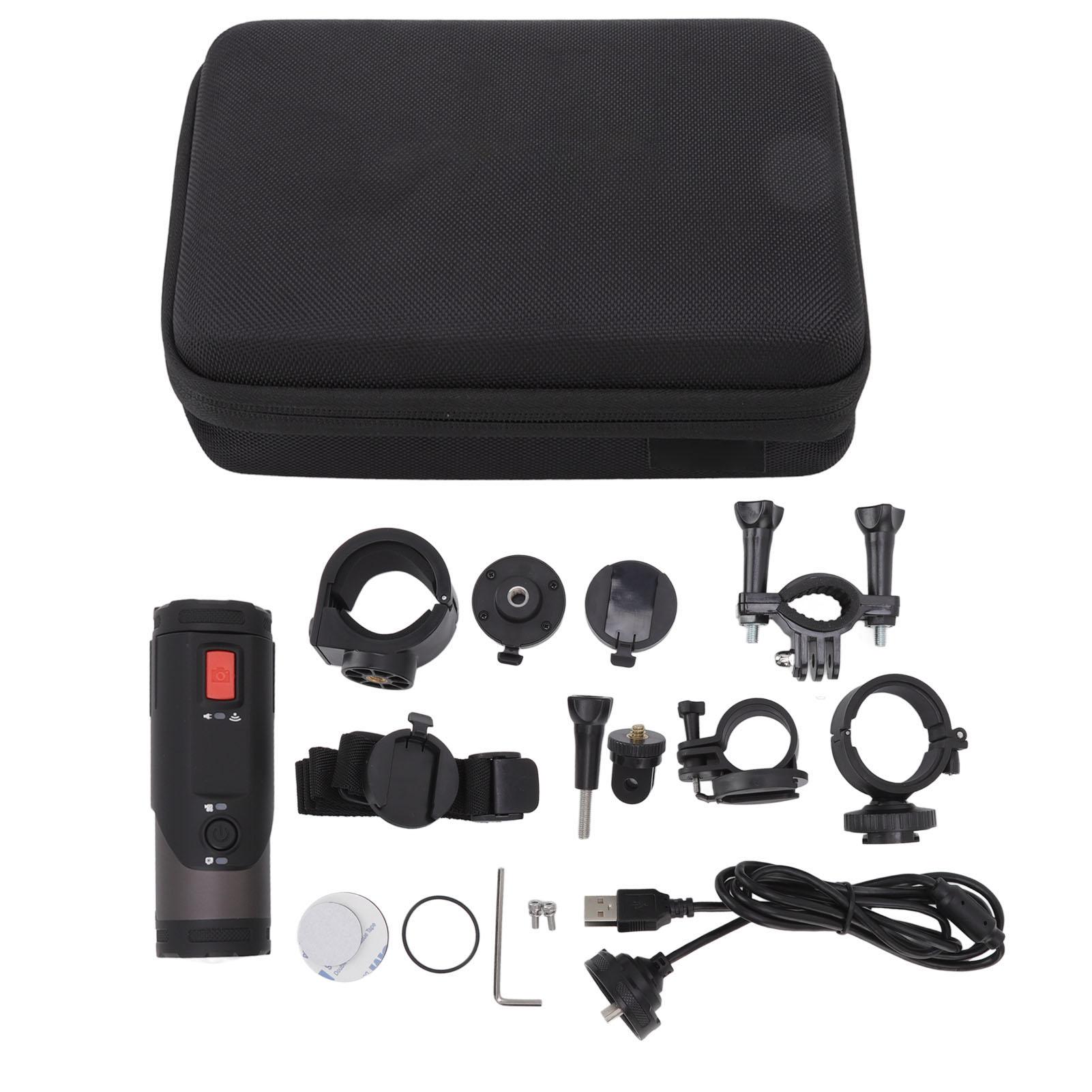 

SOOCOO 4K HD Waterproof Action Camera WiFi 170 Degree Wide Angle Cycling Camera Video Recorder for