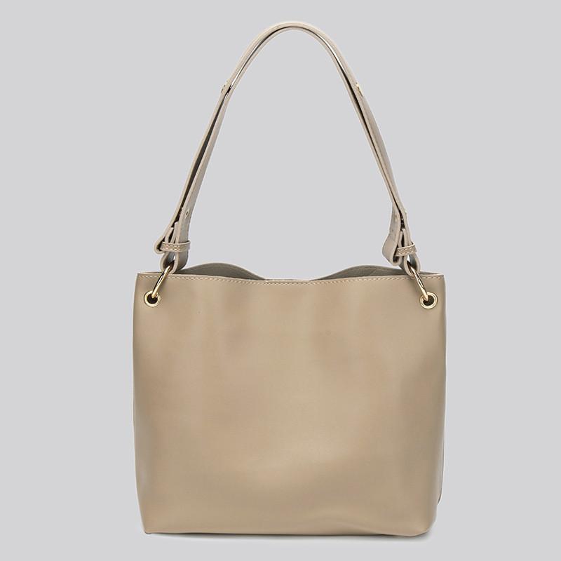IELGY Ladies Bucket Bag - Large Capacity Retro Single Shoulder Tote