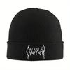 White Metal Cold.plays Rock Band Merch Winter Beanie For Unisex Skull Knitted Hat Cap Bonnet Knit Hat