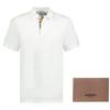Burberry SS23 Men's Casual Pullover Short Sleeve Polo Shirt White 80675831