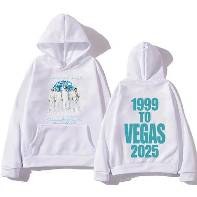 Backstreet Boys Millennium Tour Mikina Módna s potlačou rockovej kapely Športová mikina Jesenná móda pre mužov a ženy Teplá mikina