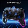 Wireless Switch Controller Pro for Switch RGB Turbo Rapid Fire Gyro 3 Vibration Japanese Instruction Manual Included 2/Lite/OLED/PC/Android/iOS,