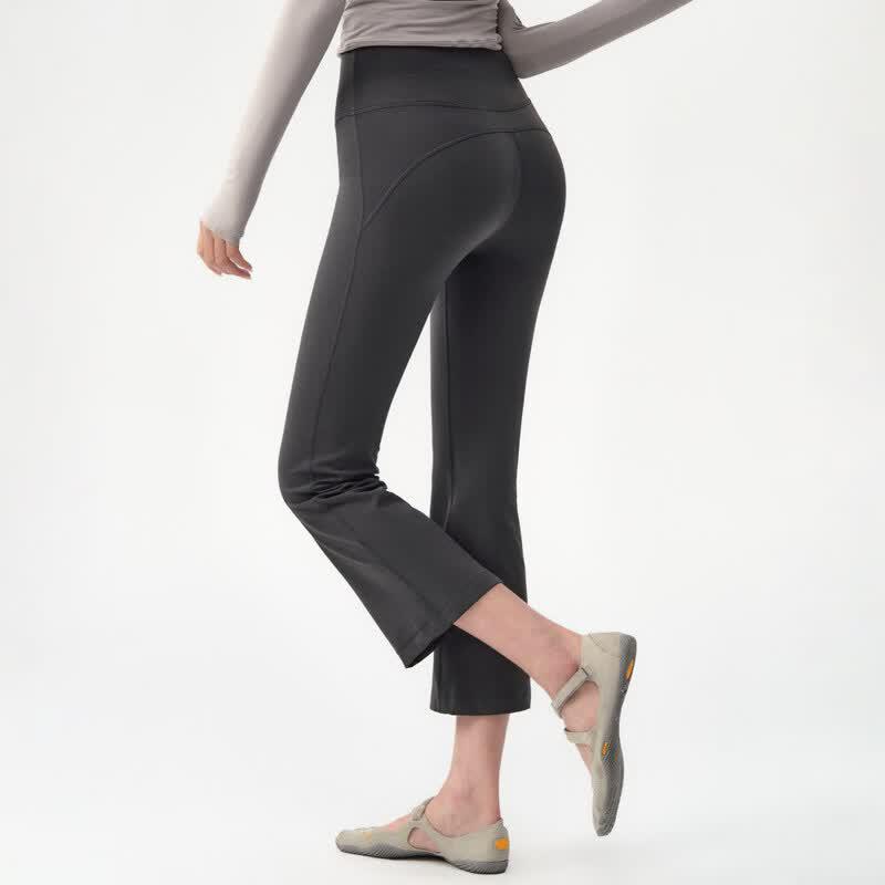 Xueqiman 2026 Women s High-Waist Flared Yoga Pants