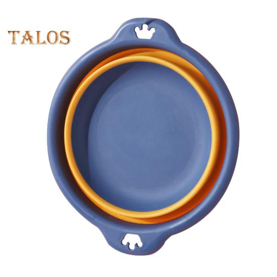 

Раковина для стирки, большая емкость, пластиковое подвесное отверстие, портативный складной умывальник для кемпинга, бытовые принадлежности M темно-синий