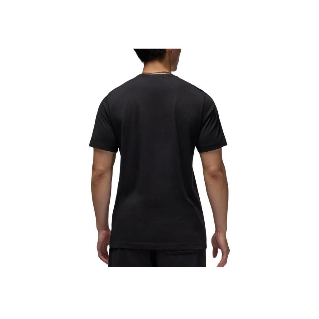 Jordan Fashionable Comfortable Soft Crew Neck Pullover Short Sleeve T-Shirt Men Tops Black FZ1944-010