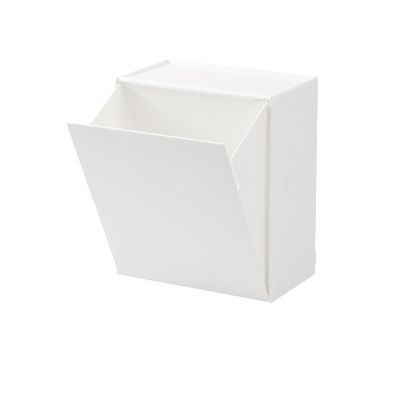 Wall-Mounted Bathroom Storage Box: Punch-Free Hanging Organizer for Sanitary Napkins