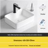 Tengxiang Ceramic Sink: White Floor-Standing Luxury Basin with Cabinet for Bathroom or Balcony