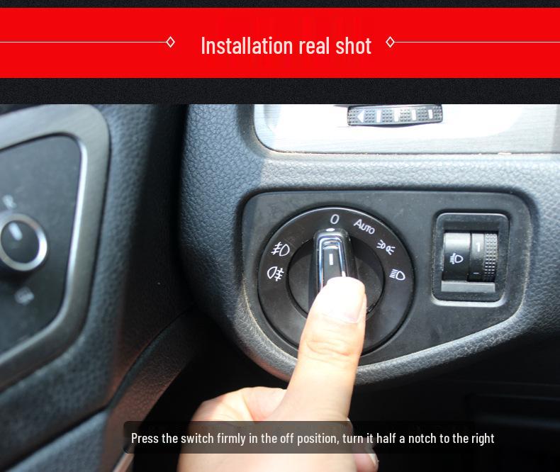 Compatible Automatic Headlight Switch for Volkswagen Sagitar, Touran, Tiguan, Magotan, and Golf 6.