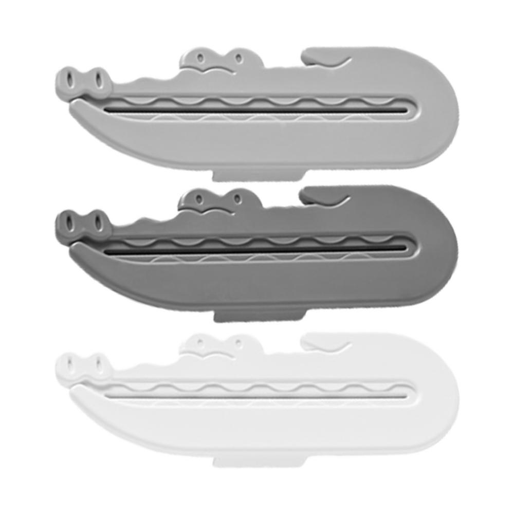 

Cute Toothpaste Squeezer Manual Cartoon Toothpaste Squeezer 3PCS Reusable Toothpaste Clip Squeezer For Paint Tubes Gels Lotions