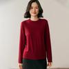 Lekasha Women's Slim Fit 100% Cashmere Semi-High Neck Top