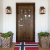1PC Scandinavian Patriotism Kitchen Rug Non-Slip Door Mat Pop design Bathroom Rug Bath Mat Carpet for Home Sink Laundry Decor