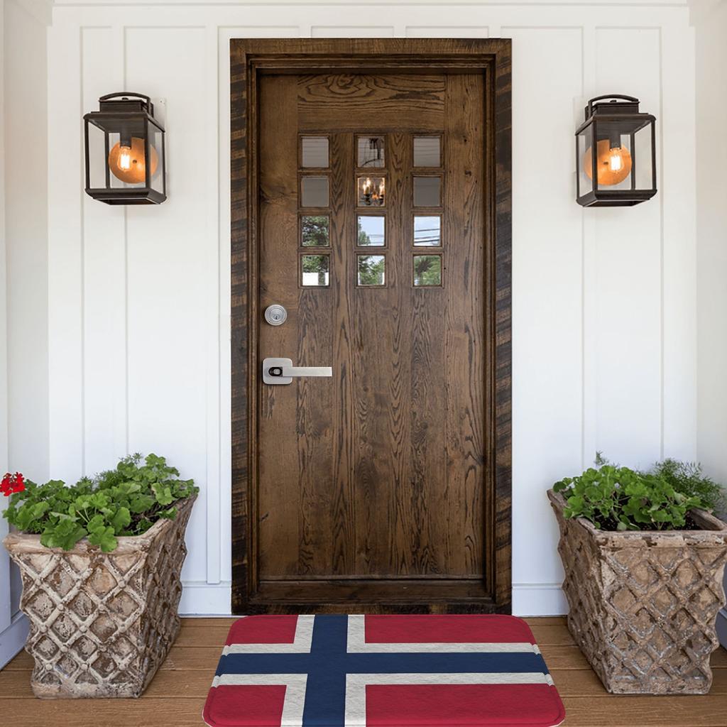 1PC Scandinavian Patriotism Kitchen Rug Non-Slip Door Mat Pop design Bathroom Rug Bath Mat Carpet for Home Sink Laundry Decor