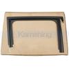 Car Window Upper Rubber Strip Sealing For Peugeot 2008 Door Glass Lifter Guide Groove Mud Trough