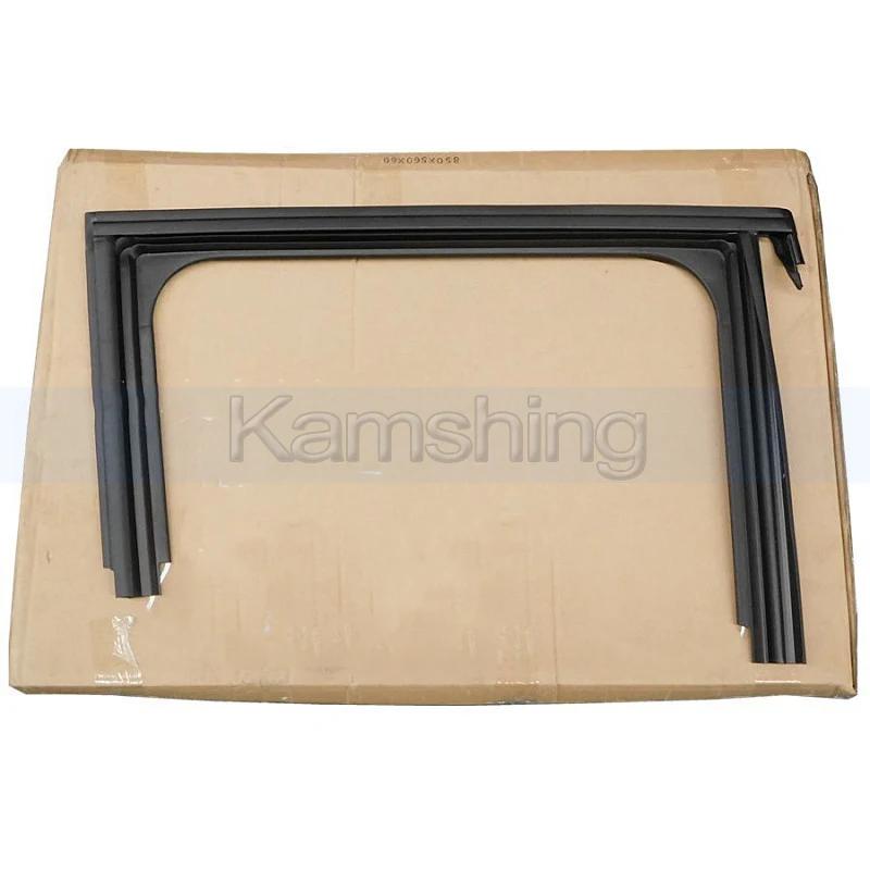 Car Window Upper Rubber Strip Sealing For Peugeot 2008 Door Glass Lifter Guide Groove Mud Trough