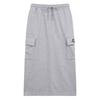 Enbiei Women'S Lettering Cargo Skirt (N251Tk731P) Melange Gray