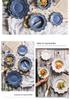 Nordic Retro Baroque Style Dinnerware Set: Embossed Plates and Bowls for Salad, Breakfast, Dessert, Pastry, and Steak.