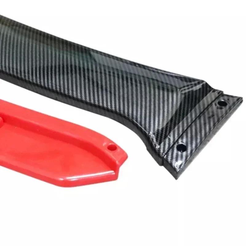 Universal Car Front Bumper Lip Splitter Detachable Bumper Chin Spoiler Car Exterior Parts Car Accessories