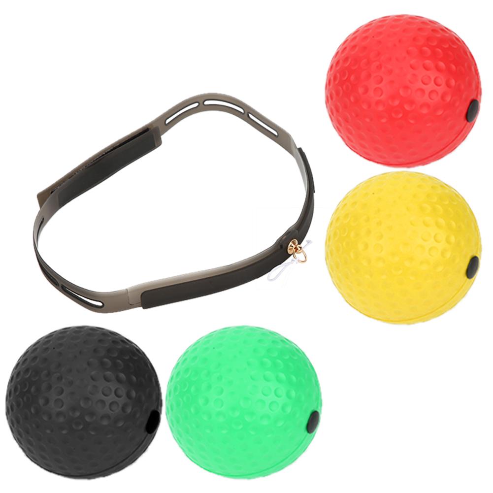 4 Ball Boxing Response HeadMounted Adjustable PU Foaming Rubber Ball Fitness Equipment