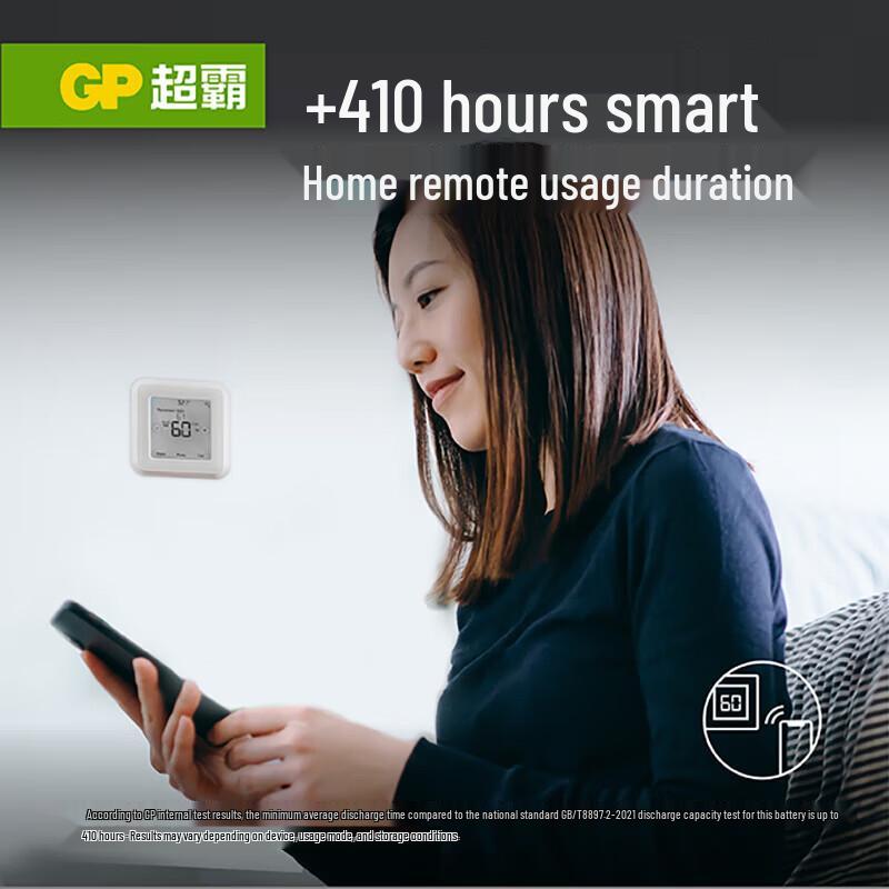 GP CR2450 3V Lithium Button Cell Battery CN plug (adapter included)