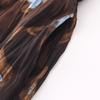 2026 Spring Retro High-Waisted Pleated A-Line Long Skirt Drape Flare Skirt