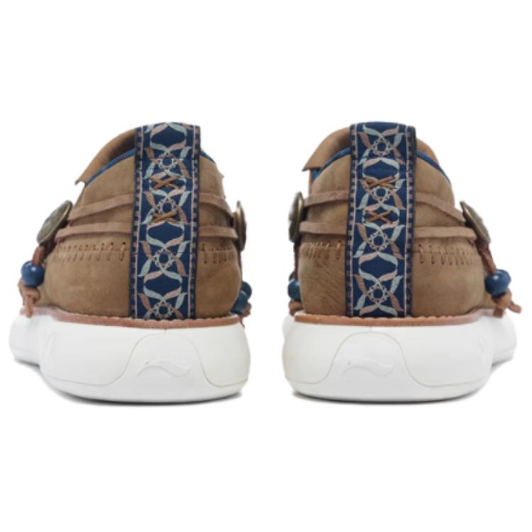 Li-Ning 1990 Classic Retro Versatile Casual Shoes Men Sneakers Oak-Brown ALLS031-2