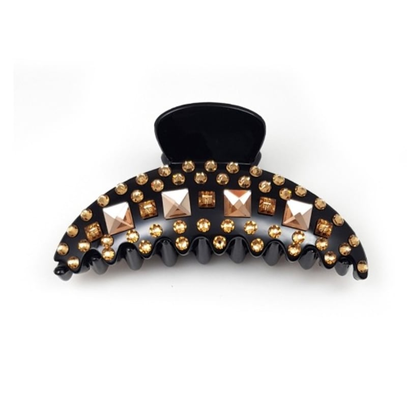 

RACOHA Должны быть роскошными заколками-крабами для волос_шампанское champagne