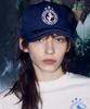 ART SPEAK HOUSE Horse Symbol 5Panel Cap_Prussian Blue