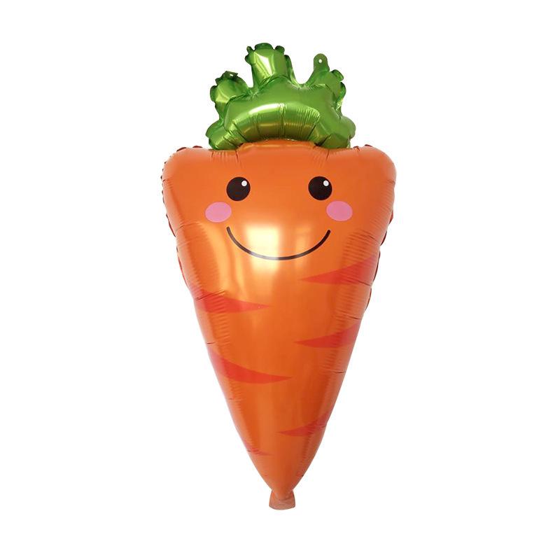 Fruit & Veggie Shaped Foil Balloons - Party Decor & Photo Props for Birthdays and Events
