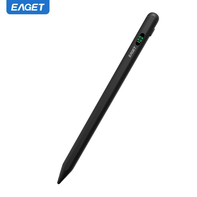 

Стилус для iPad 2018-2024 с цифровым дисплеем Active Pencil, быстрая зарядка, с iPad 9/10, iPad Air 3/4/5, iPad Mini 5/6 чёрный