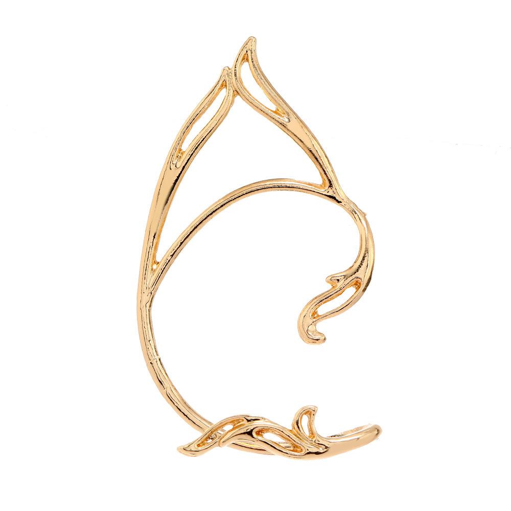 Cercei femei, elfi versatili și simpli cu personalitate, fără piercing-uri în urechi, cleme pentru urechi, cleme pentru osul urechii