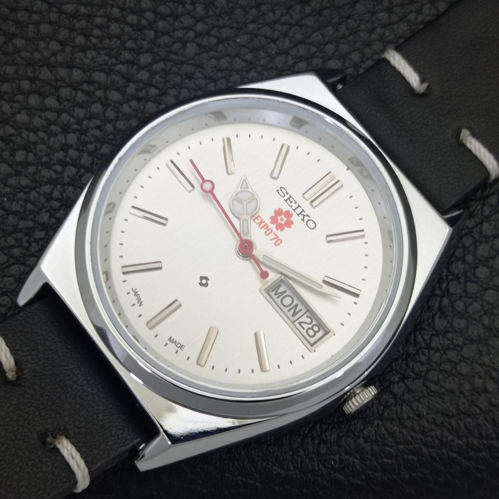 AUTOMATIC VINTAGE REFURBISHED SEIKO EXPO 70 6309A JAPAN MENS WATCH a441838-1 Sk-a441838