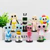 8 pçs/set Anime Dandy's World Action Figure Toy Cartoon Dandy World Horror Jogo PVC Modelo Boneca Estatuetas Crianças Presente d